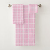 Light Pink Towels Sleek and Sophisticated Style バスタオルセット (インサイチュ)