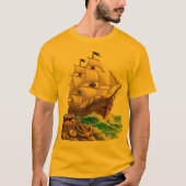 Light Pirate Adventure Ship Tシャツ (正面)