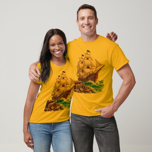 Light Pirate Adventure Ship Tシャツ (ユニセックス)