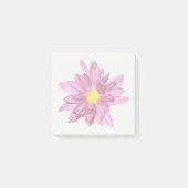 Light Purple Gerbera Sticky Notes ポストイット (正面)