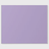 Light Purple Solid Wrapping Paper Roll ラッピングペーパー (フラット)