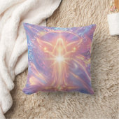 Light Rises Through Every Breath Pillow – Celestia クッション (ブランケット)