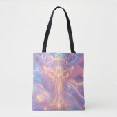 Light Rises Through Every Breath Tote Bag トートバッグ (正面)