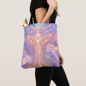 Light Rises Through Every Breath Tote Bag トートバッグ (クローズアップ)
