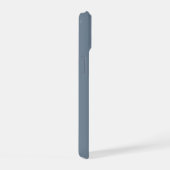 Light Slate Gray Solid Color Phone Case iPhone 15ケース (右側面)