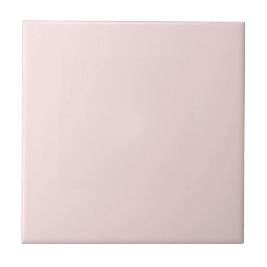 Light Soft Pale Pastel Pink Color タイル (正面)