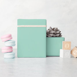 Light Teal Solid Wrapping Paper Roll ラッピングペーパー