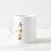 Light The Lamp Not The Rat Funny Christmas Matchin コーヒーマグカップ (正面左)