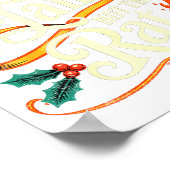 Light The Lamp Not The Rat Funny Christmas Matchin ポスター (角)