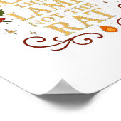 Light The Lamp Not The Rat Funny Christmas Matchin ポスター (角)