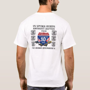 LIGHT USスパイダライダーズがスパイダークエストに侵入 Tシャツ