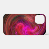 LIGHT VORTEX /ピンク鮮やか明るい赤紫色赤抽象芸術 Case-Mate iPhoneケース (裏面 (横))