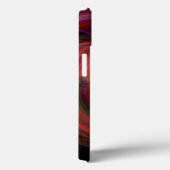 LIGHT VORTEX、赤鮮やか色 Case-Mate iPhoneケース (裏面 / 右)