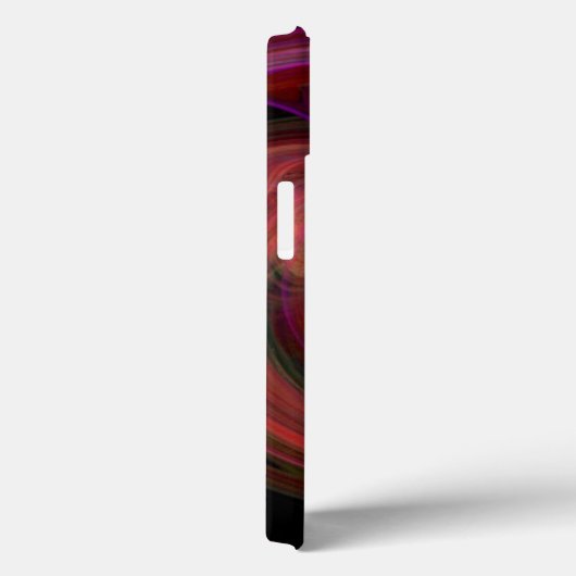LIGHT VORTEX、赤鮮やか色 Case-Mate iPhoneケース (裏面 / 右)