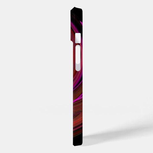 LIGHT VORTEX、赤鮮やか色 Case-Mate iPhoneケース (裏面 / 左)