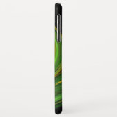 LIGHT VORTEX、黄鮮やか緑の抽象芸術渦巻き Case-Mate iPhoneケース (裏面/左)