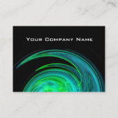 LIGHT VORTEX RUBY – 青い緑の黒い赤 名刺 (裏面)