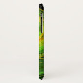 LIGHT VORTEX / Yellow 鮮やか Green抽象芸術 Case-Mate iPhoneケース (裏面/左)