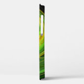 LIGHT VORTEX / Yellow 鮮やか Green抽象芸術 Case-Mate iPhoneケース (裏面 / 左)