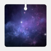 Light Warrior Cosmos Poem メタルオーナメント (裏面)