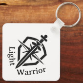 Light Warrior Sword And Shield キーホルダー (裏面)