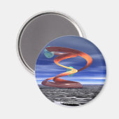 :Light Wave 5: CricketDianeのデザイナー製品 マグネット (正面/裏面)