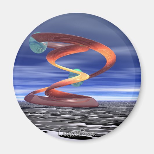 :Light Wave 5: CricketDianeのデザイナー製品 マグネット (正面)