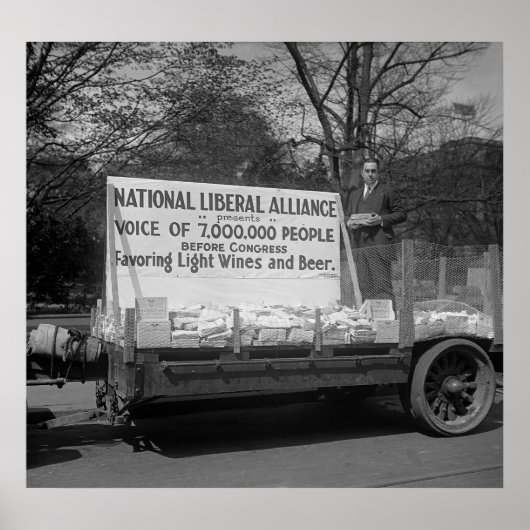 Light Wines and Beer: 1924 ポスター (正面)