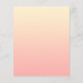 Light Yellow and Pink Gradient チラシ (裏面)