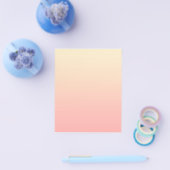 Light Yellow and Pink Gradient チラシ (シングル)