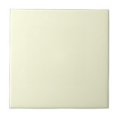 Light Yellow Solid Color Tile タイル (正面)