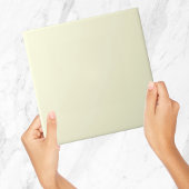 Light Yellow Solid Color Tile タイル
