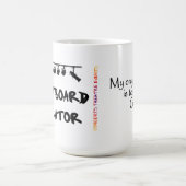 Lightboardオペレータのマグ コーヒーマグカップ (中央)