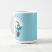 Lightbulb Iceberg - Polar Bear in a Lightbulb コーヒーマグカップ (正面左)