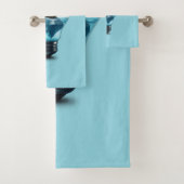 Lightbulb Iceberg - Polar Bear in a Lightbulb バスタオルセット (インサイチュ)