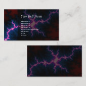 Lightcleave - Fractal Art 名刺 (正面/裏面)
