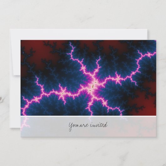 Lightcleave - Fractal Art 招待状 (正面)