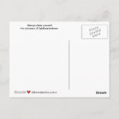 Lighten Up_B_ポストカード ポストカード (裏面)