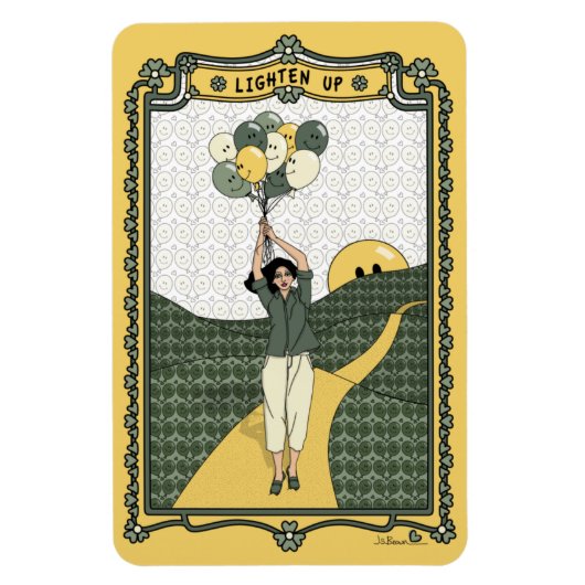 Lighten Up_C_4x6冷蔵庫 マグネット (縦)