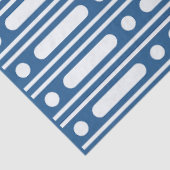 Lighter Blue Bone Inlay Dots Border Decoupage 薄葉紙 (詳細)