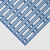 Lighter Blue Bone Inlay Dots Border Decoupage 薄葉紙 (詳細)