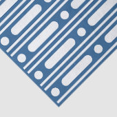 Lighter Blue Bone Inlay Dots Border Decoupage 薄葉紙 (詳細)