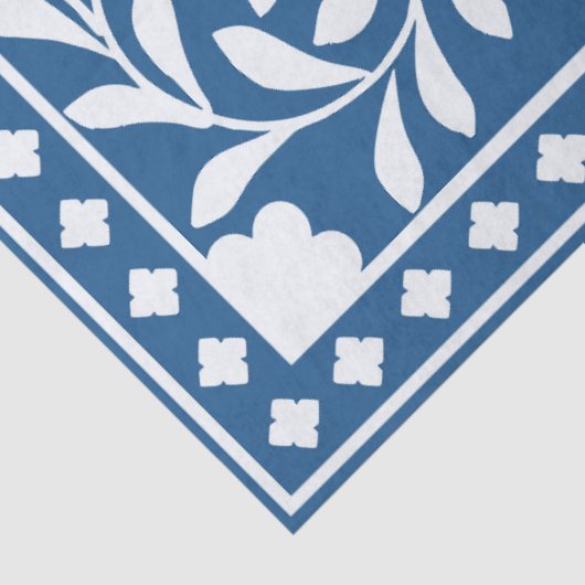 Lighter Blue Traditional Bone Inlay Decoupage 薄葉紙 (詳細)