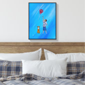 Lighter than Air Painting by Alfred Fox キャンバスプリント (インサイチュ (寝室))