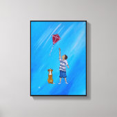 Lighter than Air Painting by Alfred Fox キャンバスプリント (正面)