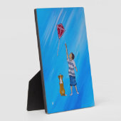 Lighter than Air Painting by Alfred Fox フォトプラーク (側面)