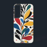 Lightfire花びら Samsung Galaxy S22ケース<br><div class="desc">炎の花が白い空を照らし、柔らかいが激しい。</div>
