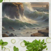 Lighthouse キッチンタオル (折り畳み)