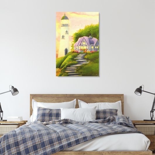 Lighthouse キャンバスプリント (インサイチュ (寝室))