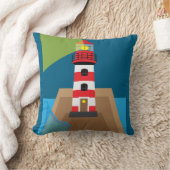 Lighthouse クッション (ブランケット)